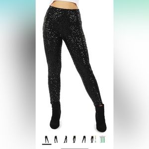 Sequin pants